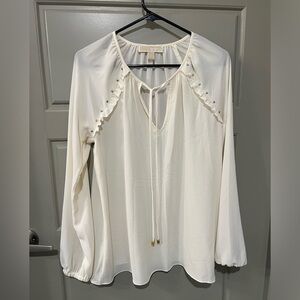 Michael Kors- Elegant off-White Blouse